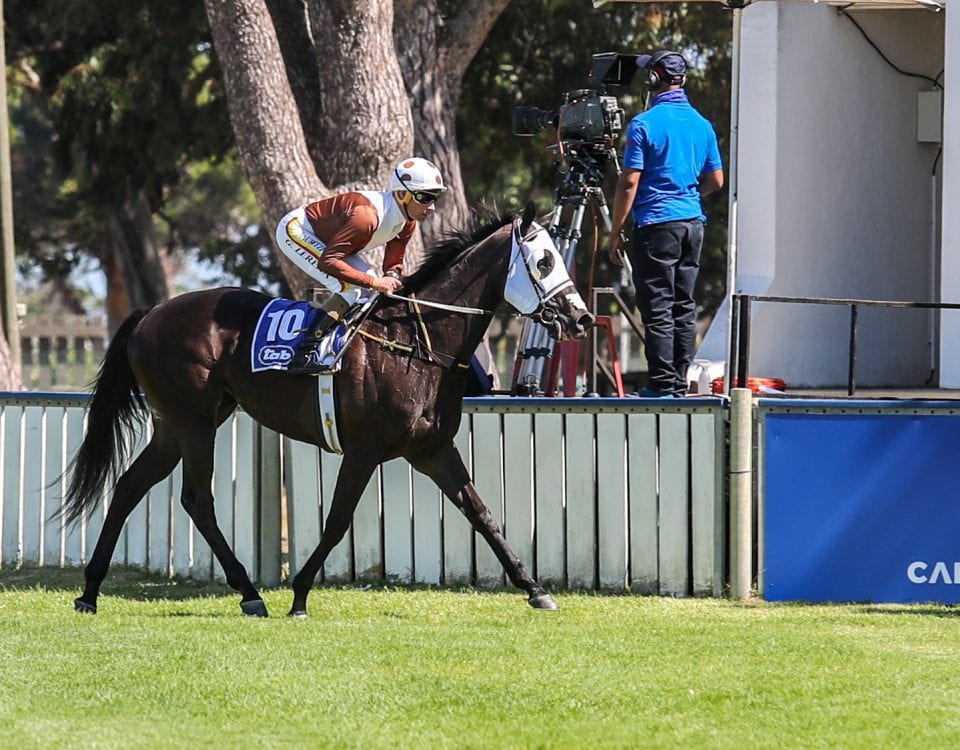 Celtic Sea leaves the track for the last time. Image: Candiese Lenferna